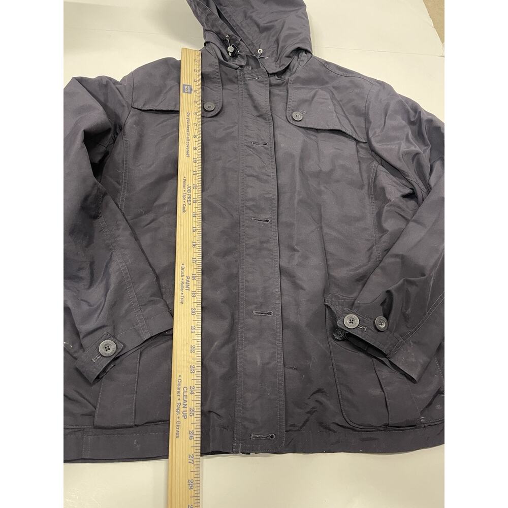 Lands' End Jacket Winter Coat HOODED Hood Black Kid's Youth 18/20 XL - Picture 2 of 6